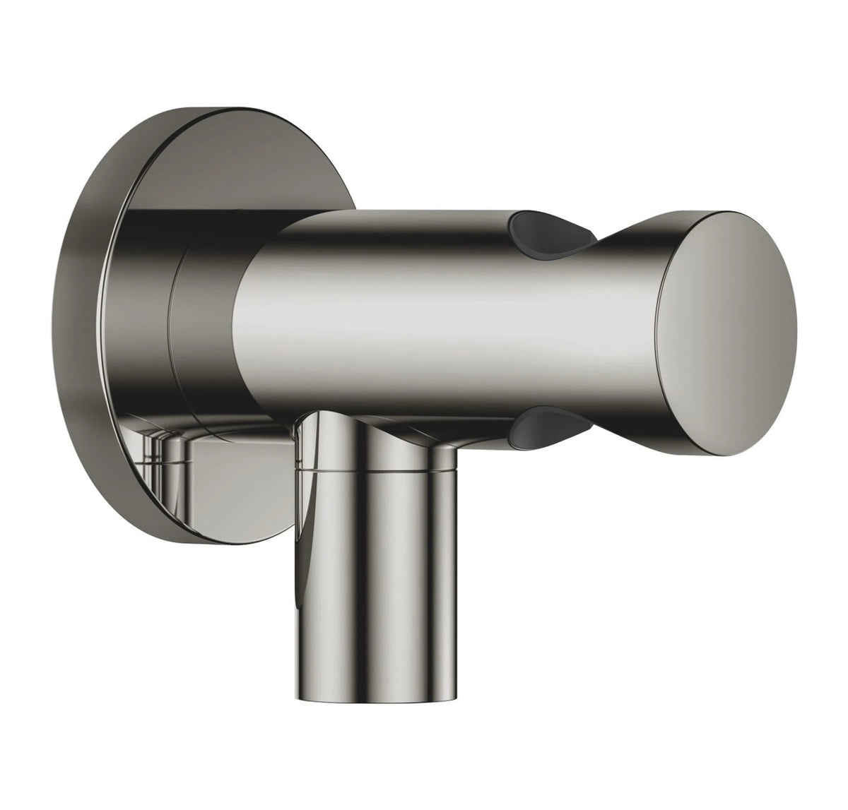 Dornbracht 28490660-19 Anslutningsböj för vägg med duschhållare Ø 60 mm Dark Chrome