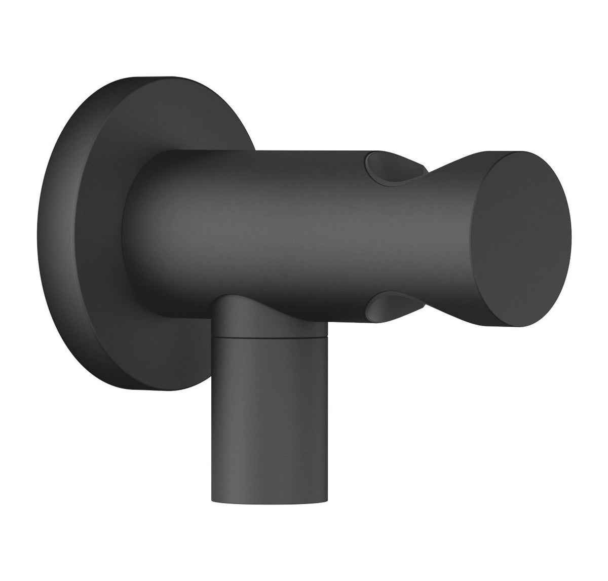 Dornbracht 28490660-33 Anslutningsböj för vägg med duschhållare Ø 60 mm Matt Svart