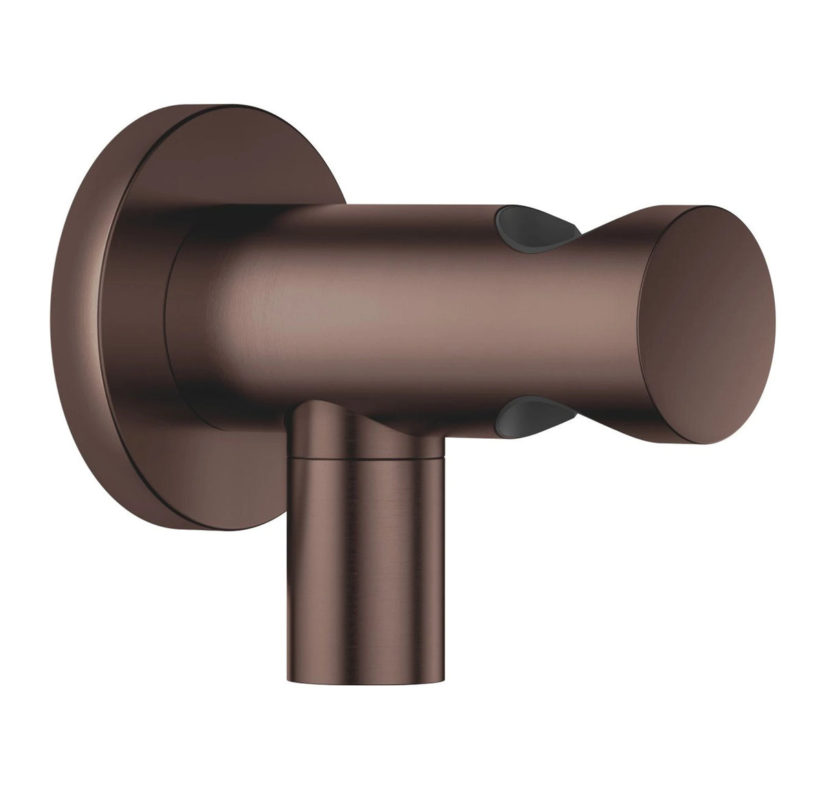 Dornbracht 28490660-43 Anslutningsböj för vägg med duschhållare Ø 60 mm Borstad Dark Bronze