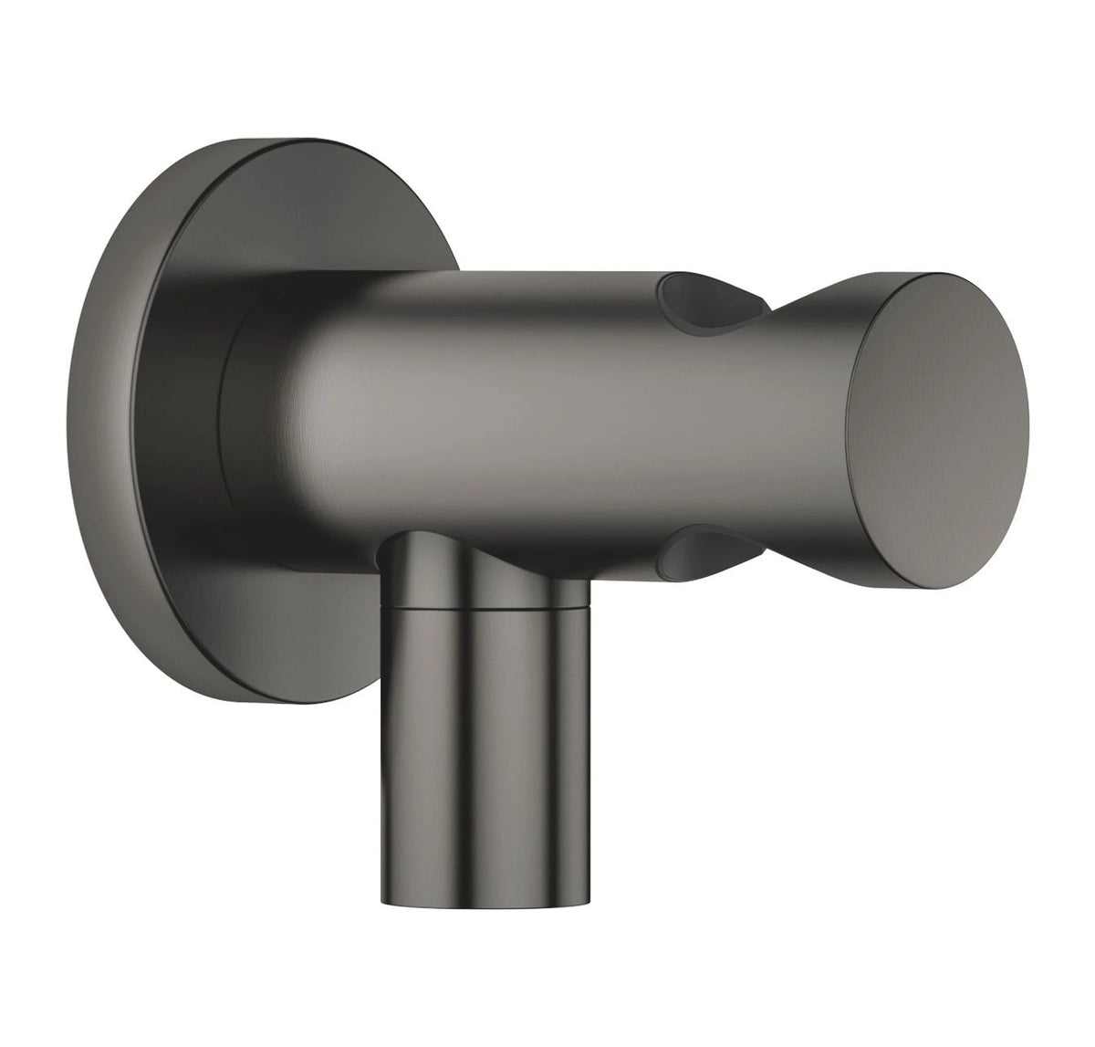 Dornbracht 28490660-99 Anslutningsböj för vägg med duschhållare Ø 60 mm Borstad Dark Platinum