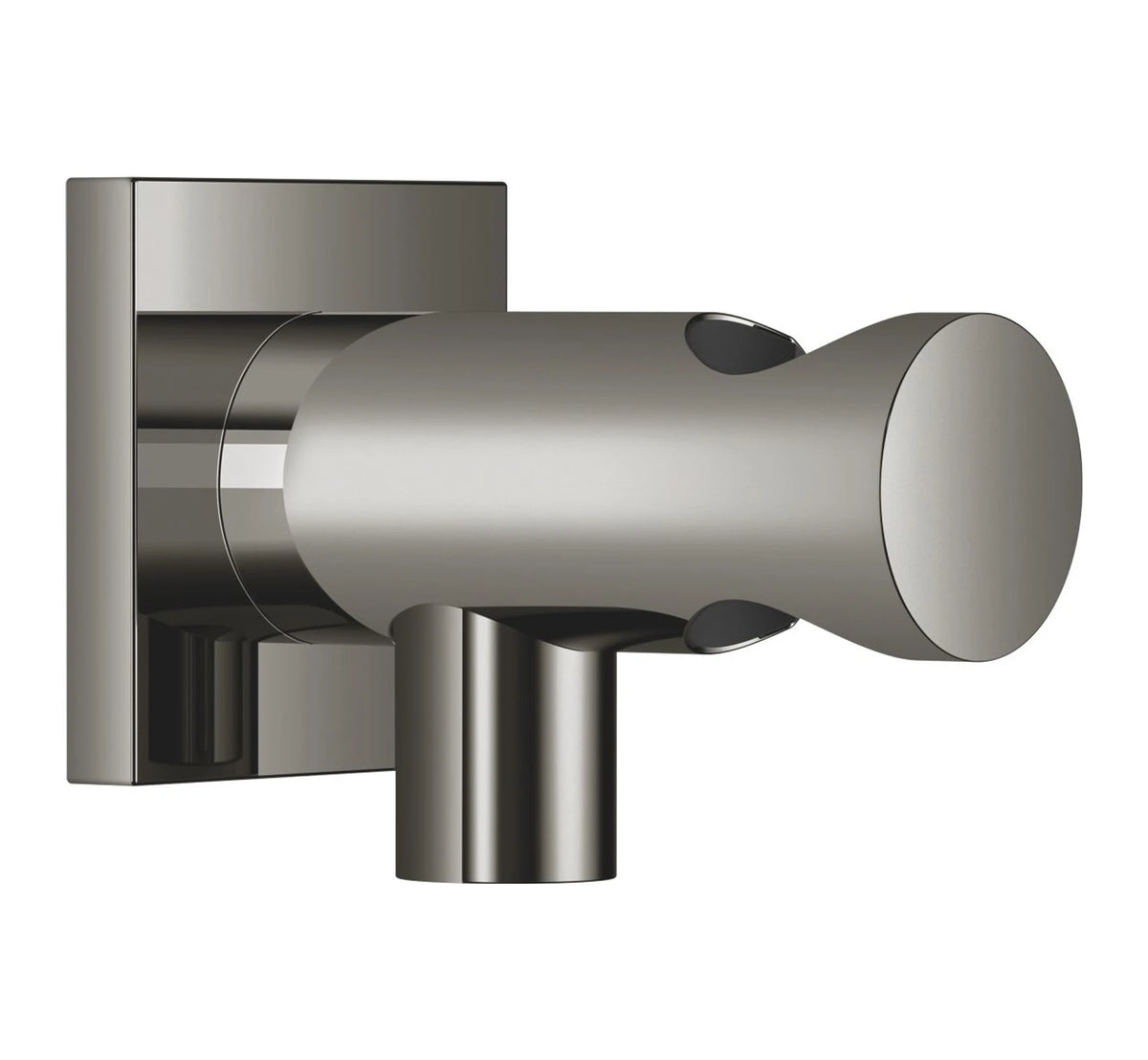 Dornbracht 28490970-19 Anslutningsböj för vägg med duschhållare 60x60 mm Dark Chrome