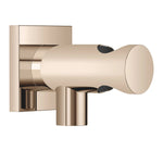 Dornbracht 28490970-47 Anslutningsböj för vägg med duschhållare 60x60 mm Champagne