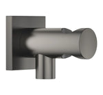 Dornbracht 28490970-99 Anslutningsböj för vägg med duschhållare 60x60 mm Borstad Dark Platinum