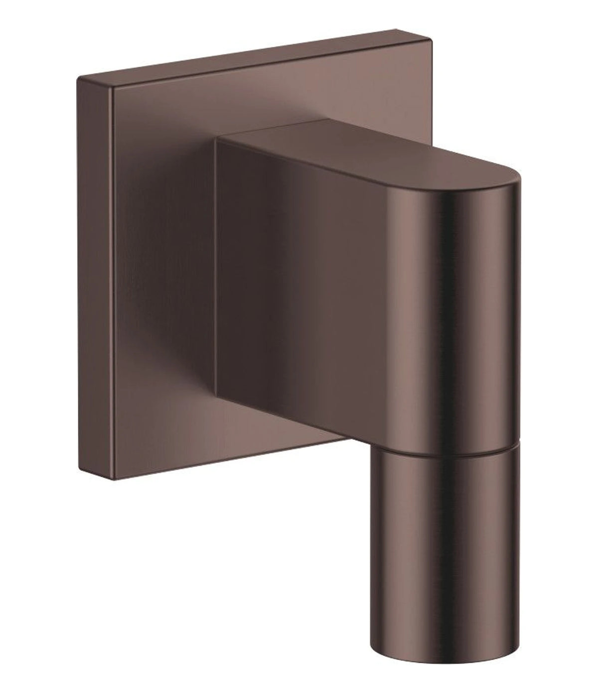 Anslutningsböj Dornbracht för vägg 60x60 mm Borstad Dark Bronze