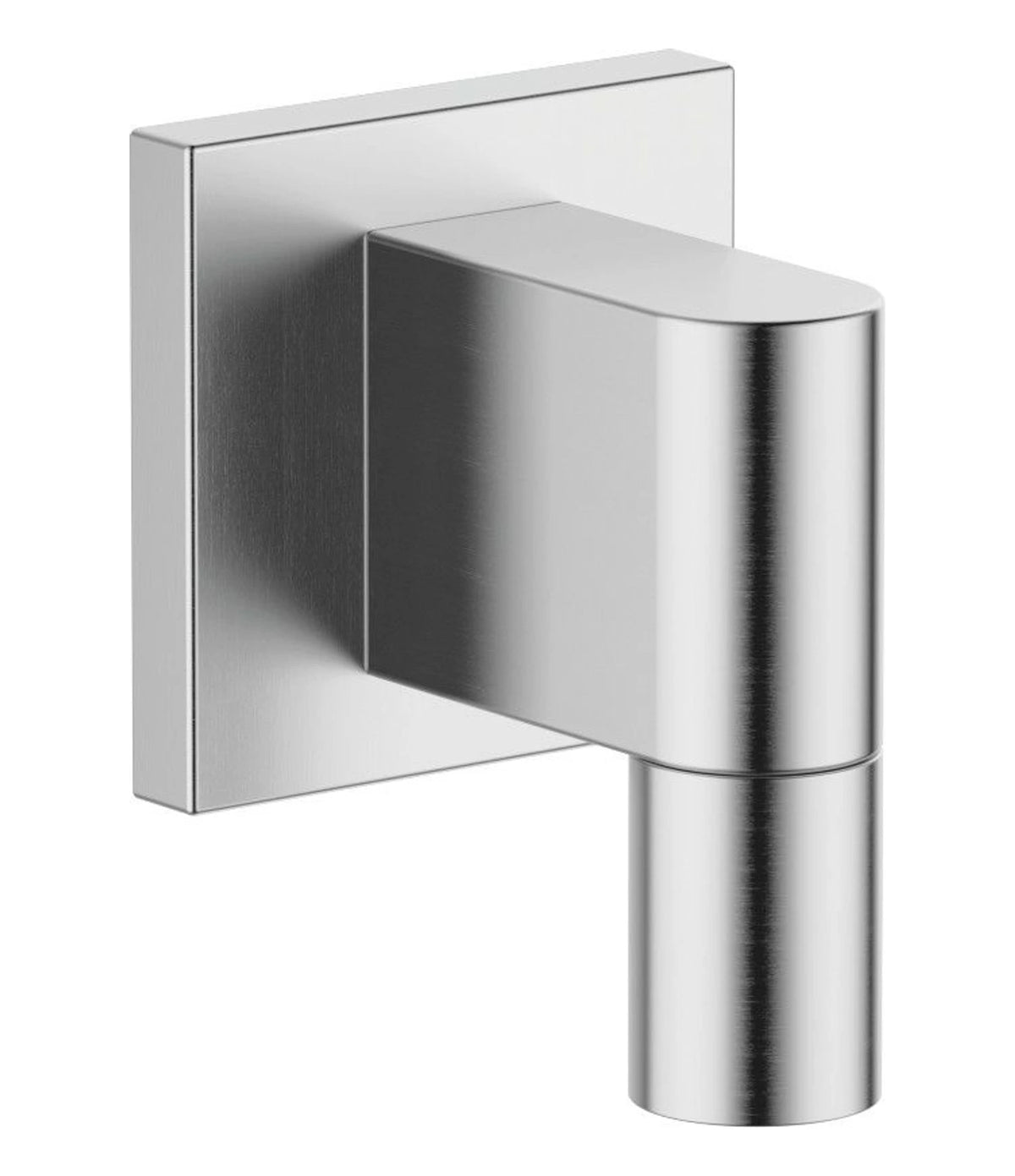 Anslutningsböj Dornbracht för vägg 60x60 mm Borstad Krom