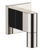 Anslutningsböj Dornbracht för vägg 60x60 mm Platina