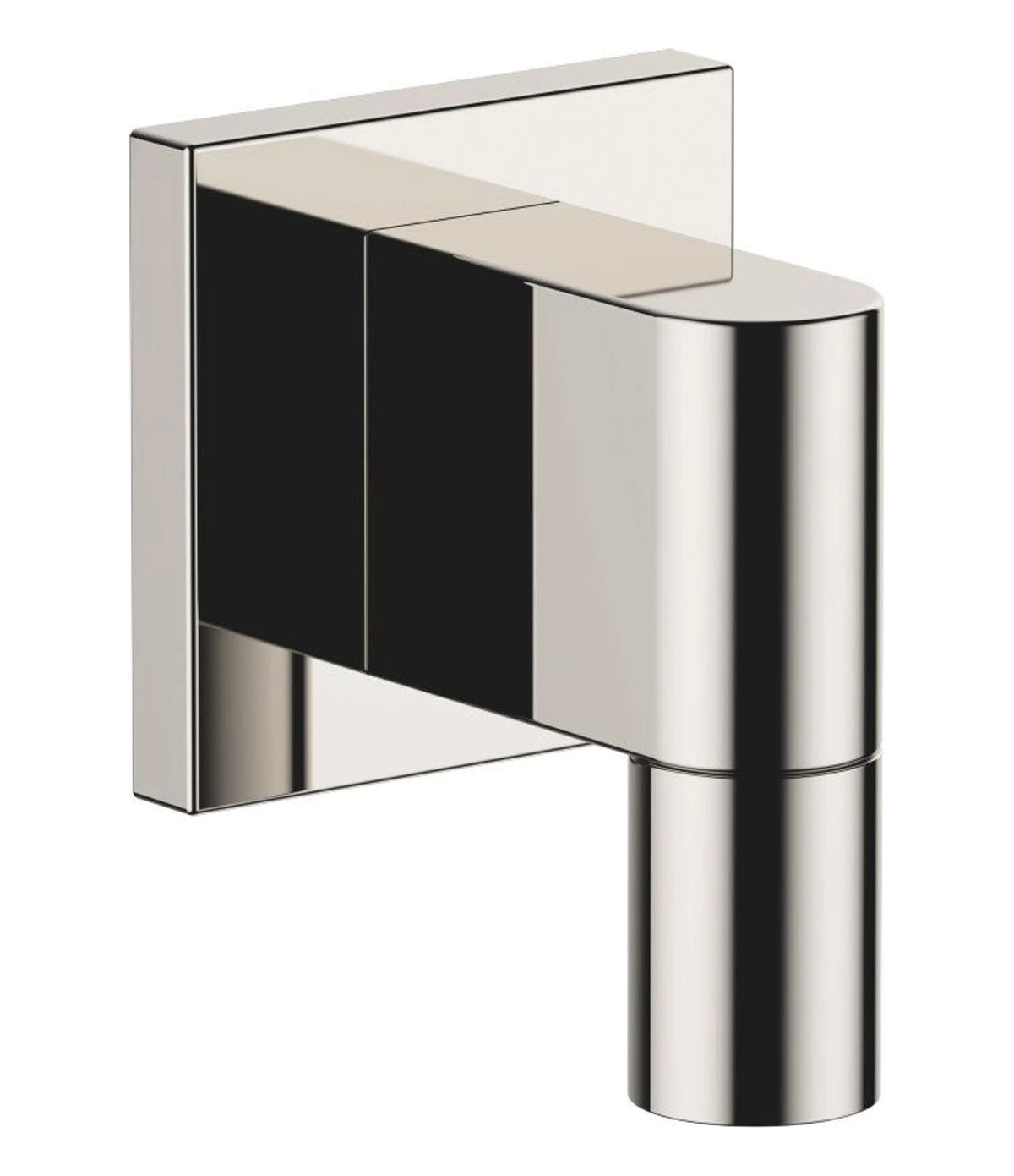 Anslutningsböj Dornbracht för vägg 60x60 mm Platina