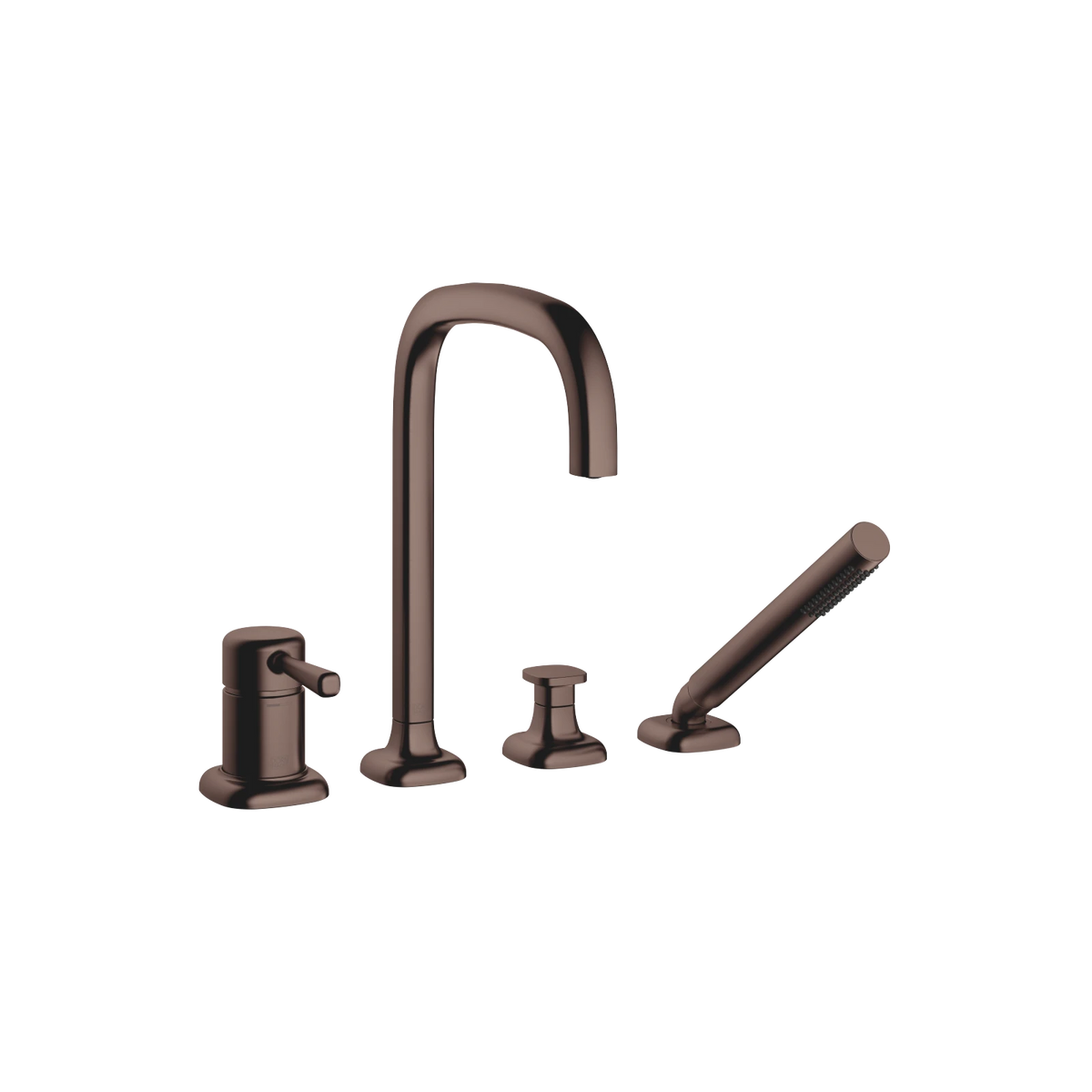 Dornbracht COYA Borstad Dark Bronze badkarsblandare