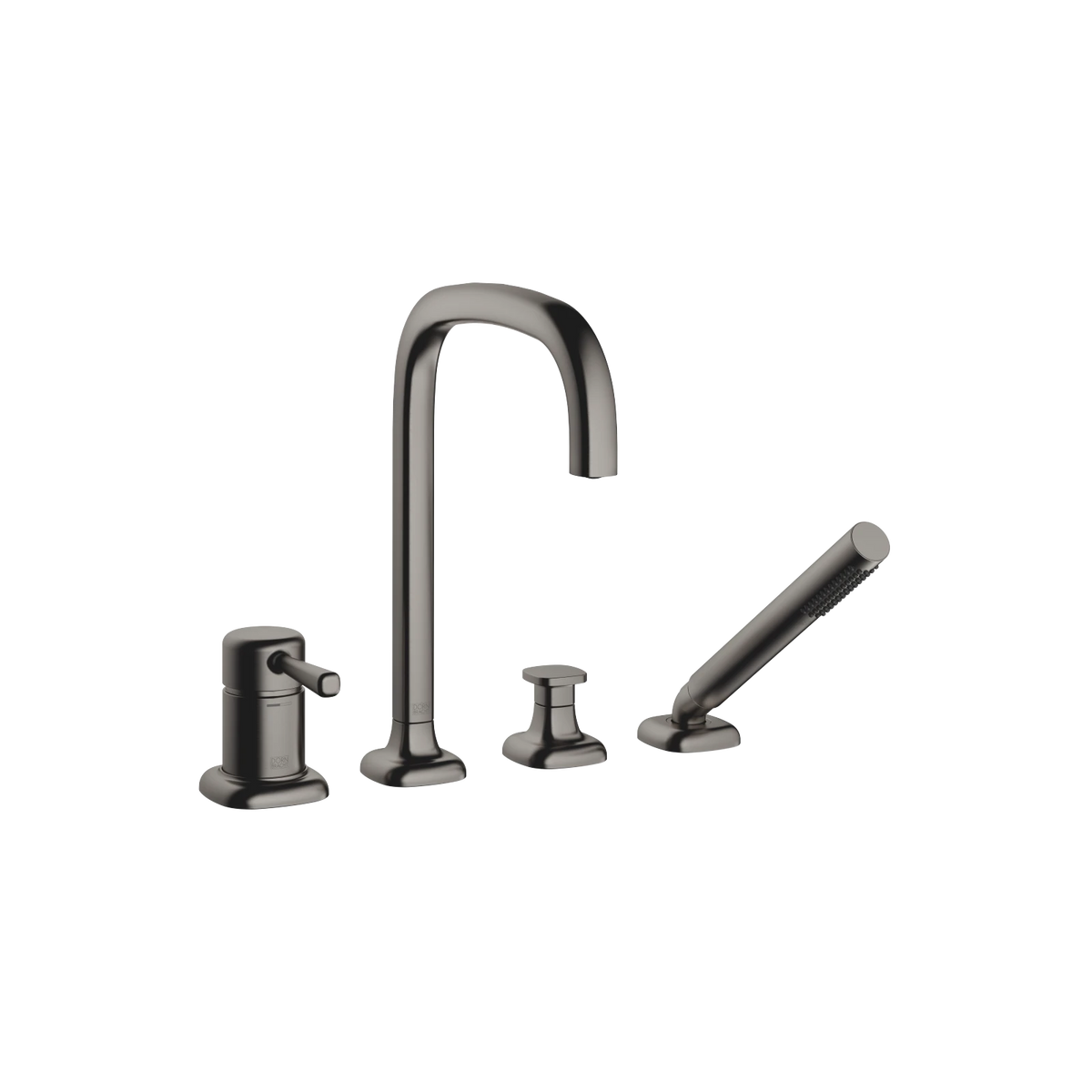 Dornbracht COYA Borstad Dark Platinum badkarsblandare