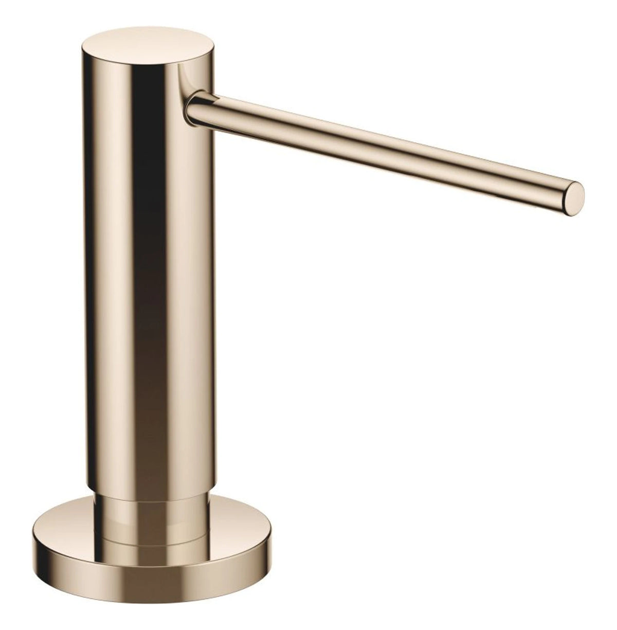 Diskbänksdispenser Dornbracht med rosett Champagne