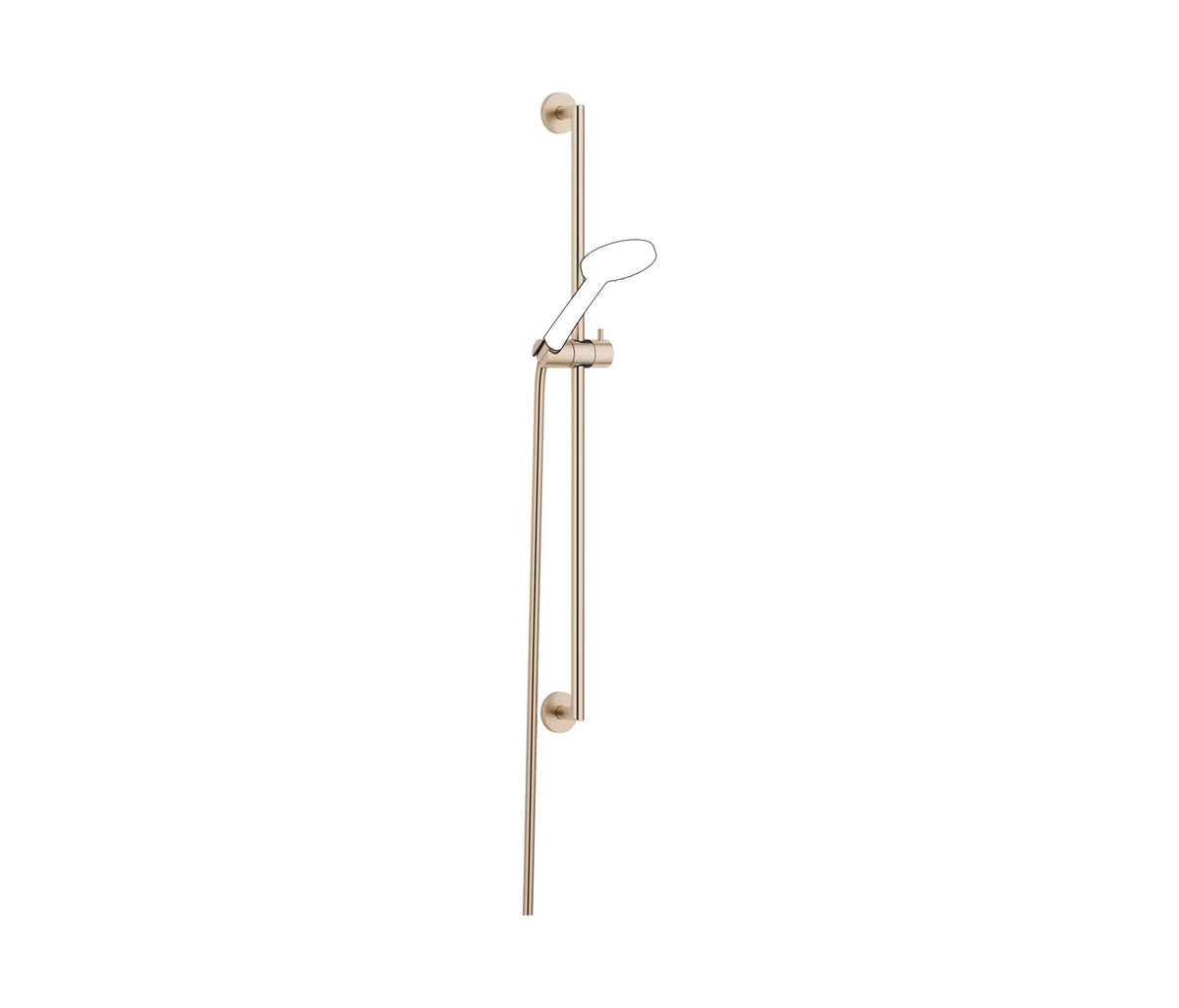 Duschstång Dornbracht 800 mm med slang Borstad Champagne