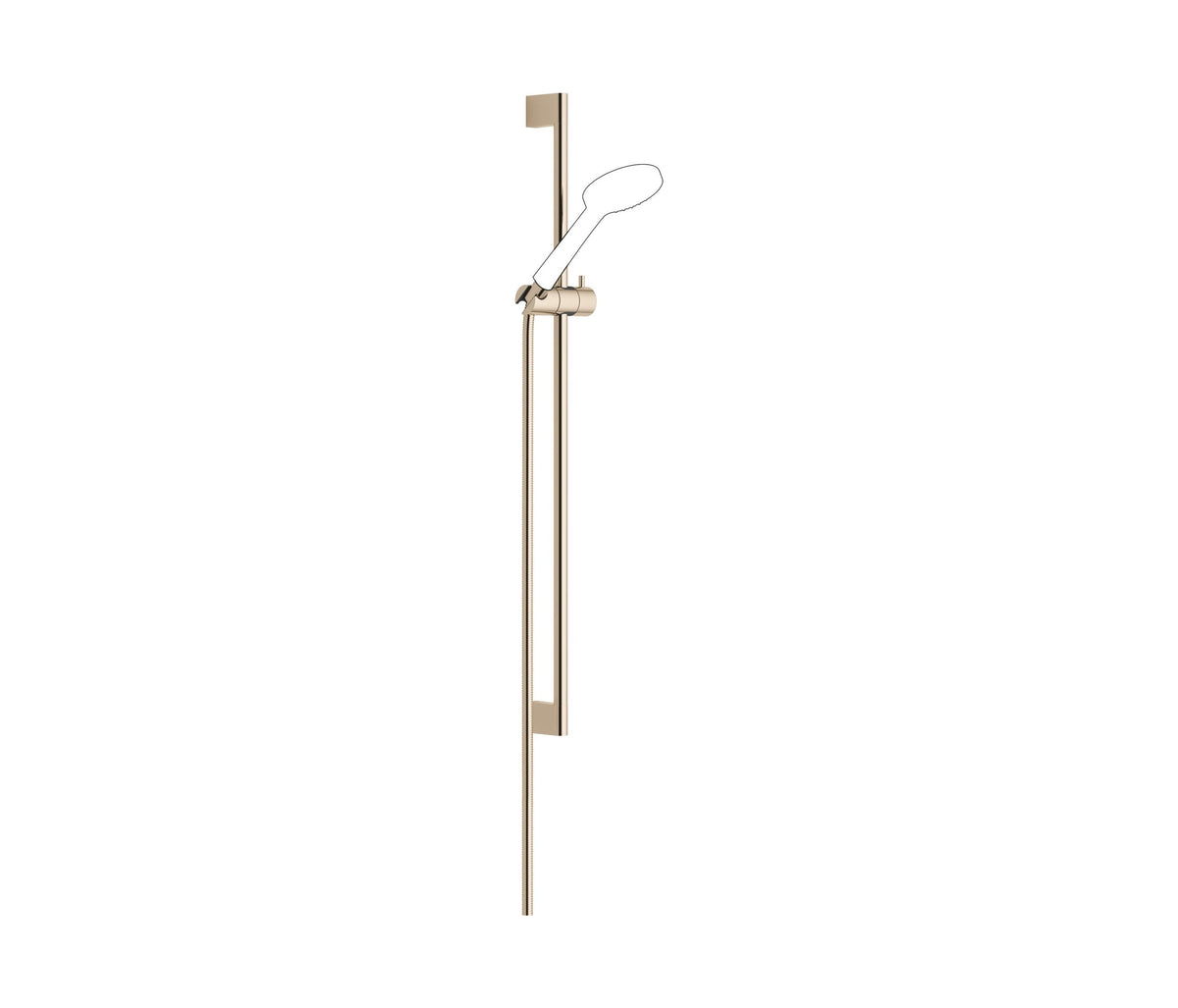 Duschstång Dornbracht 853 mm med slang Champagne