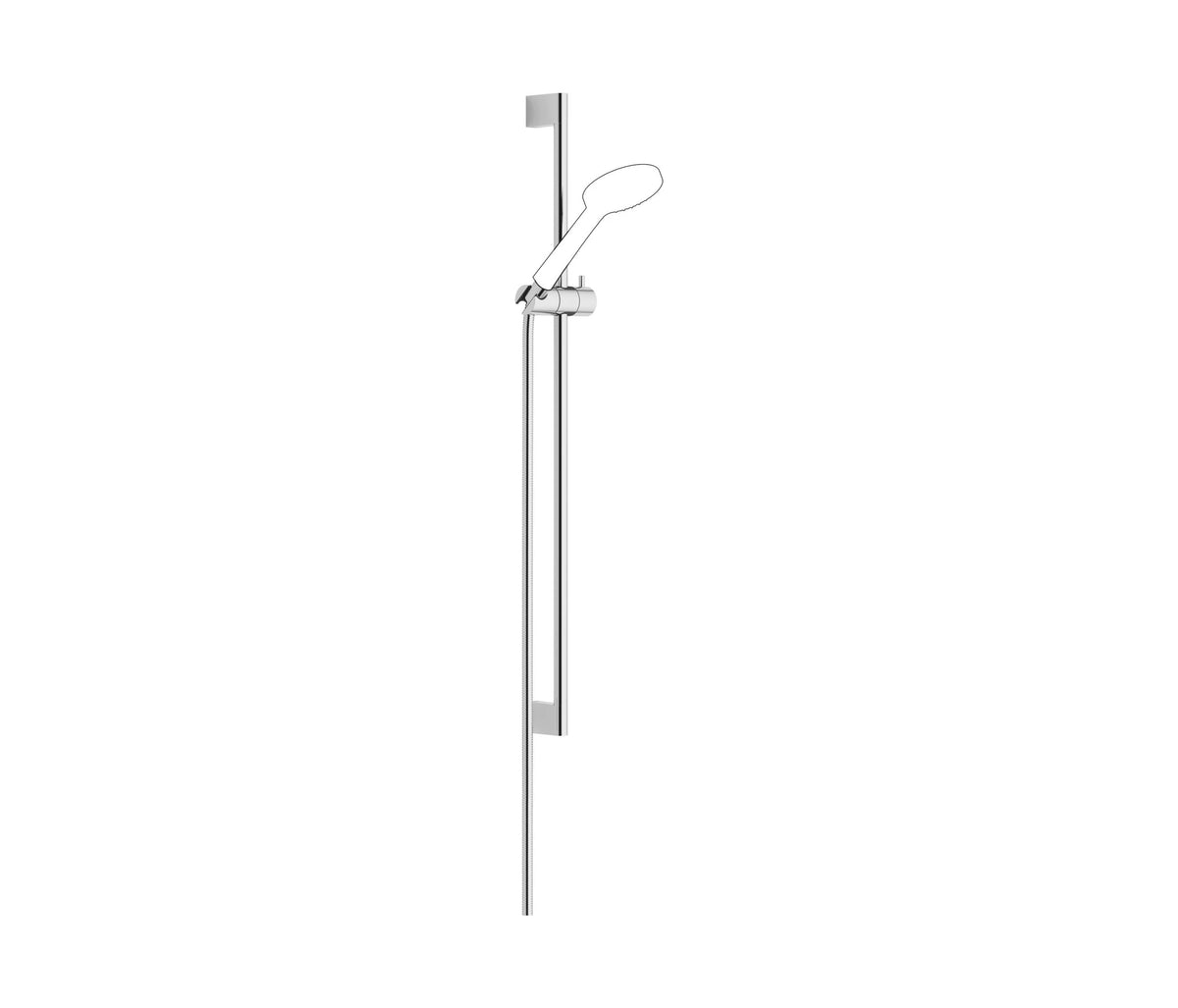 Duschstång Dornbracht 853 mm med slang Krom