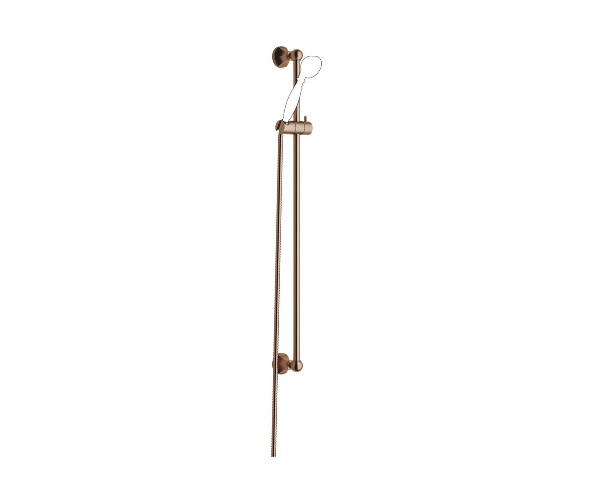 Duschstång Dornbracht MADISON 850 mm med slang Borstad Brons