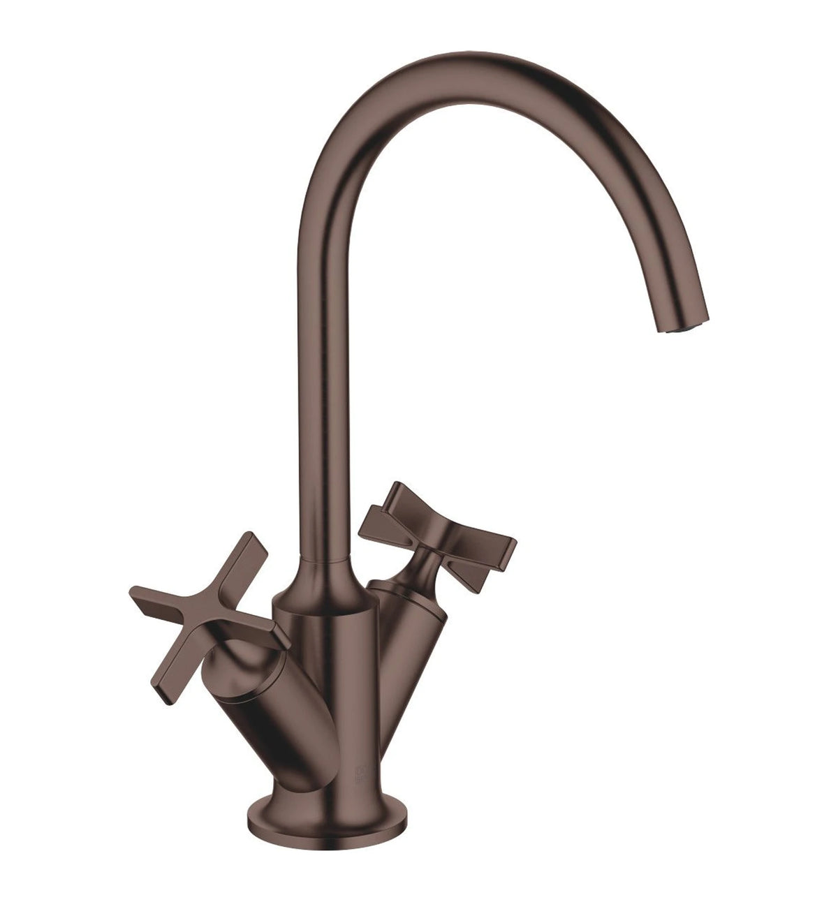 Enhålsblandare Dornbracht VAIA till tvättfat med lyftventil Borstad Dark Bronze