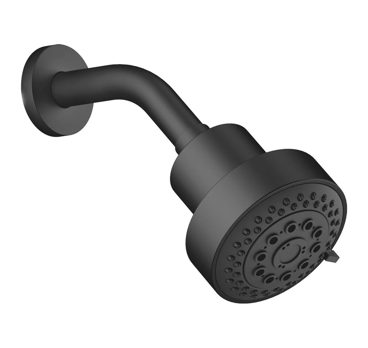 Huvuddusch Dornbracht Ø 92 mm Matt Svart