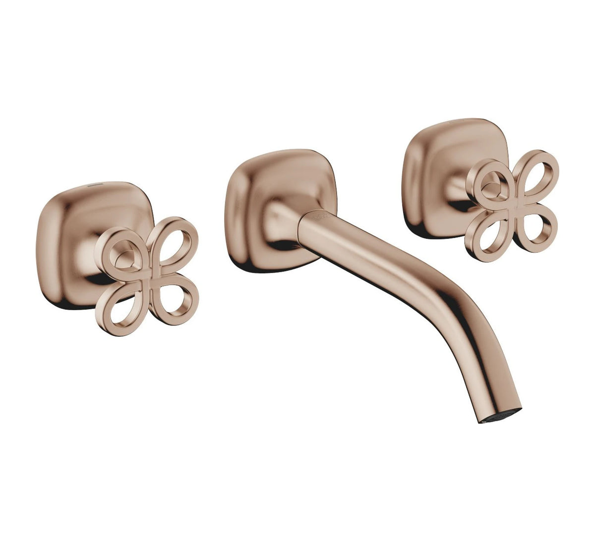 Dornbracht COYA kryssgrepp 190 mm Borstad Brons inbyggd tvättställsblandare