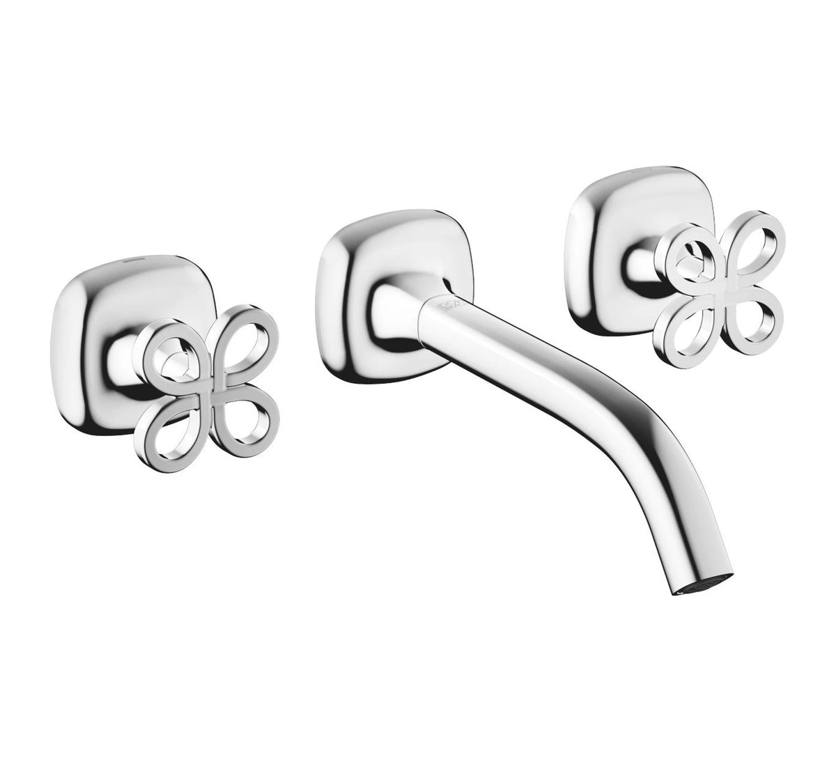 Dornbracht COYA kryssgrepp 190 mm Krom inbyggd tvättställsblandare