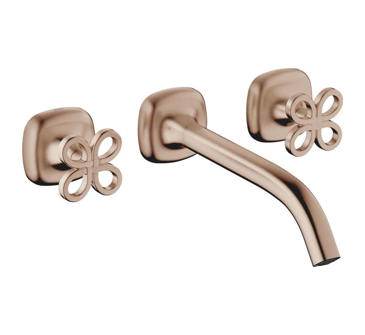 Dornbracht COYA kryssgrepp 241 mm Borstad Brons inbyggd tvättställsblandare