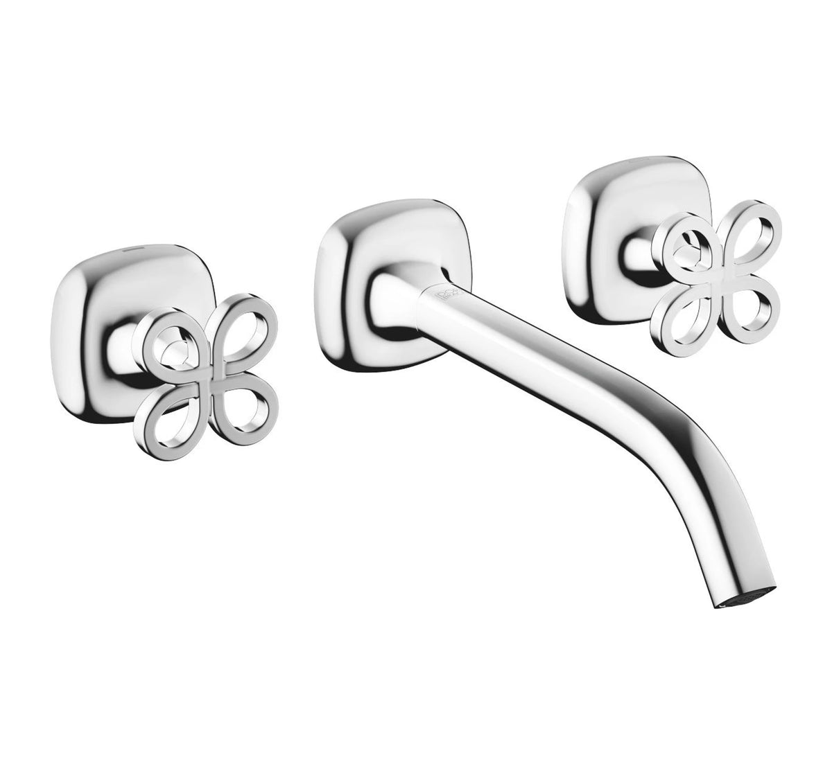 Dornbracht COYA kryssgrepp 241 mm Krom inbyggd tvättställsblandare