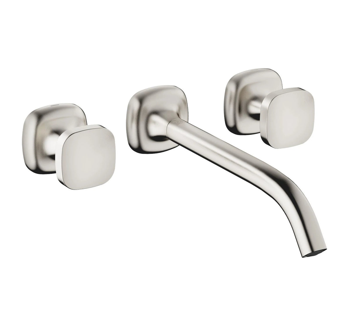 Dornbracht COYA kvadratiskt grepp 241 mm Borstad Platina inbyggd tvättställsblandare