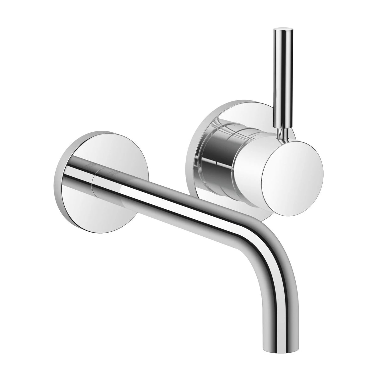 Inbyggd tvättställsblandare Dornbracht META 190 mm, pipböjning 90° Krom