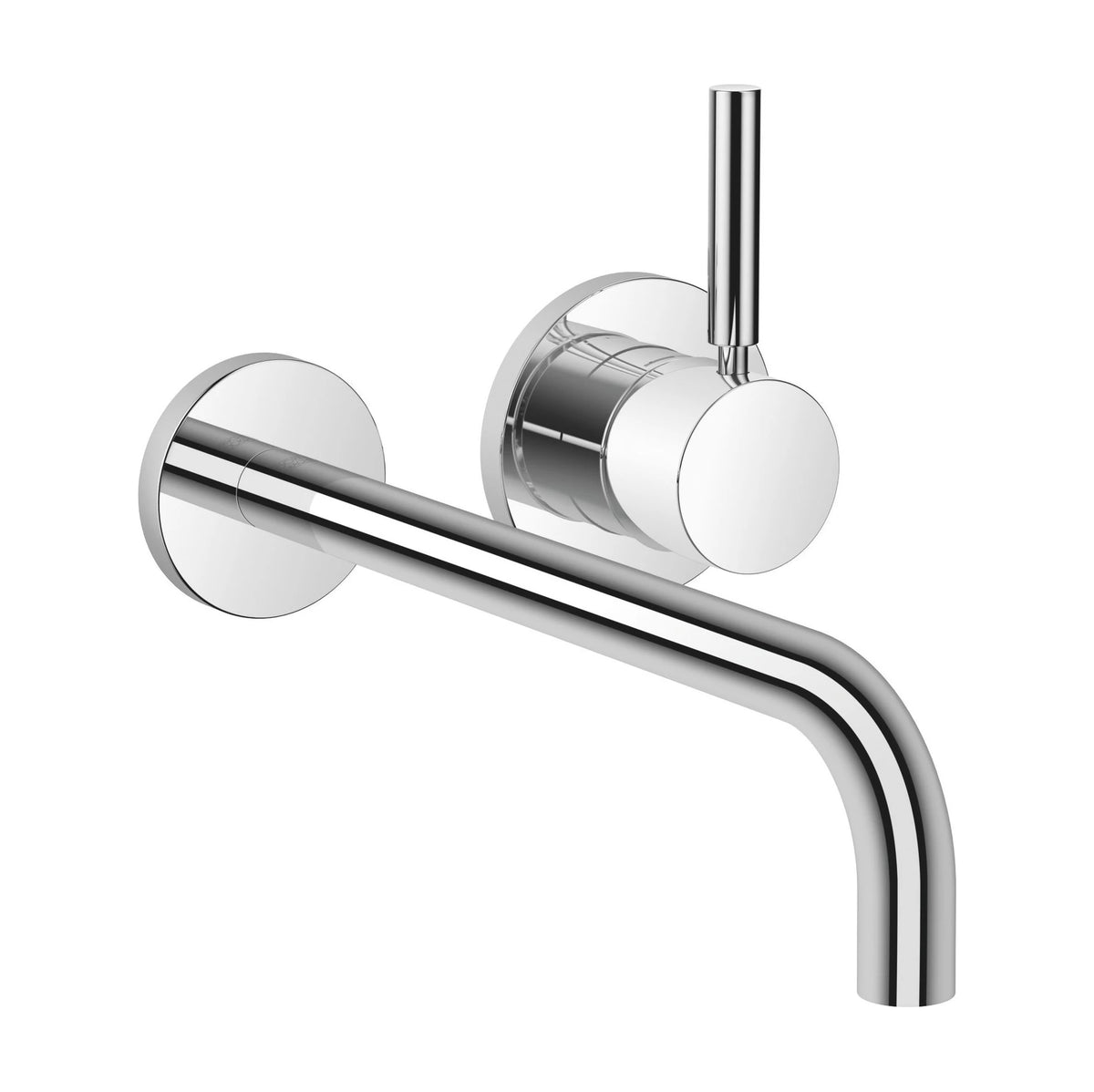 Inbyggd tvättställsblandare Dornbracht META 250 mm, pipböjning 90° Krom