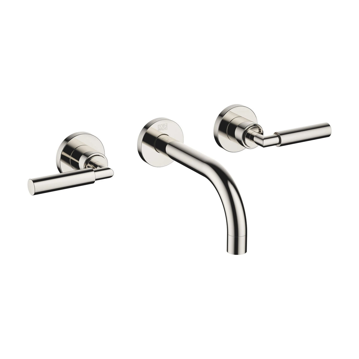 Inbyggd tvättställsblandare Dornbracht TARA 160 mm med spakgrepp Platina