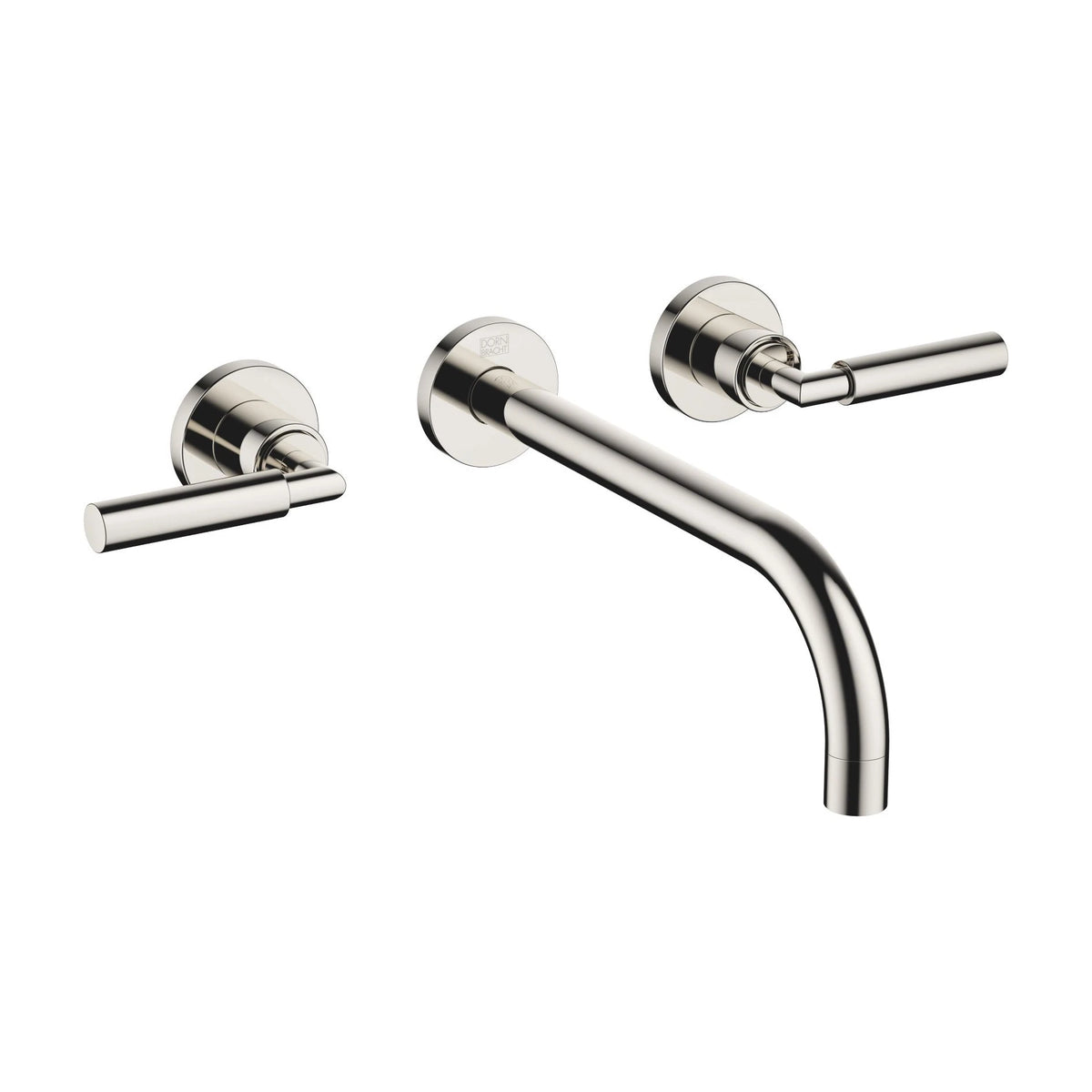 Inbyggd tvättställsblandare Dornbracht TARA 240 mm med spakgrepp Platina