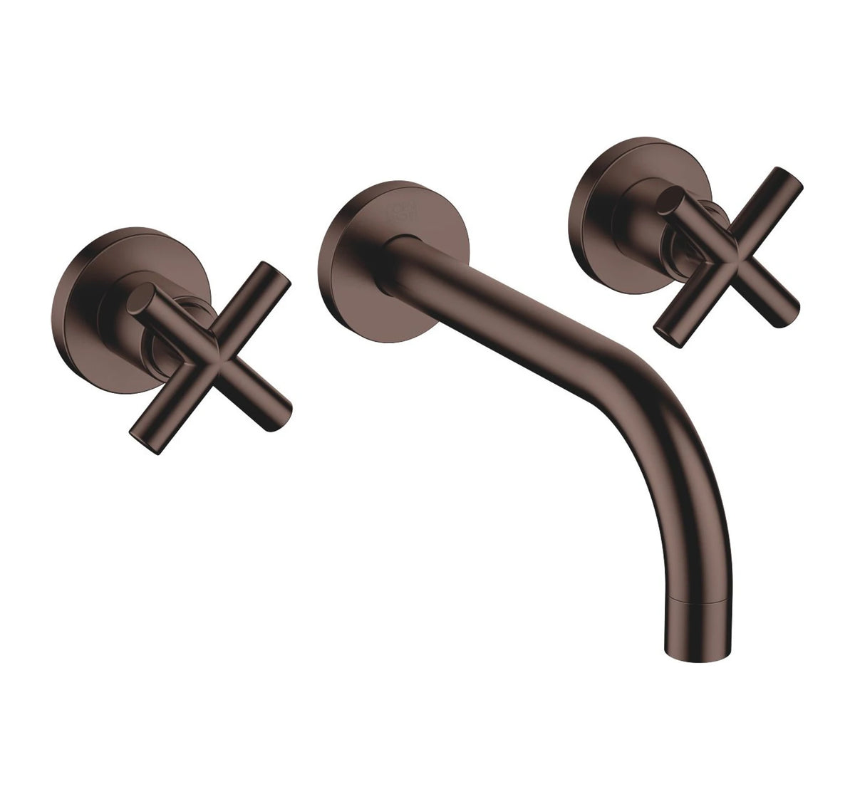 Inbyggd tvättställsblandare Dornbracht TARA Borstad Dark Bronze