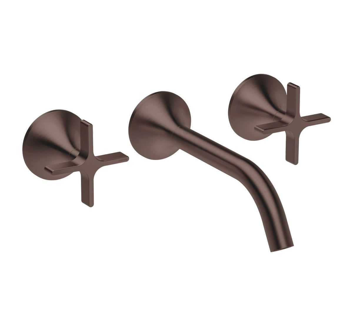 Inbyggd tvättställsblandare Dornbracht VAIA Borstad Dark Bronze