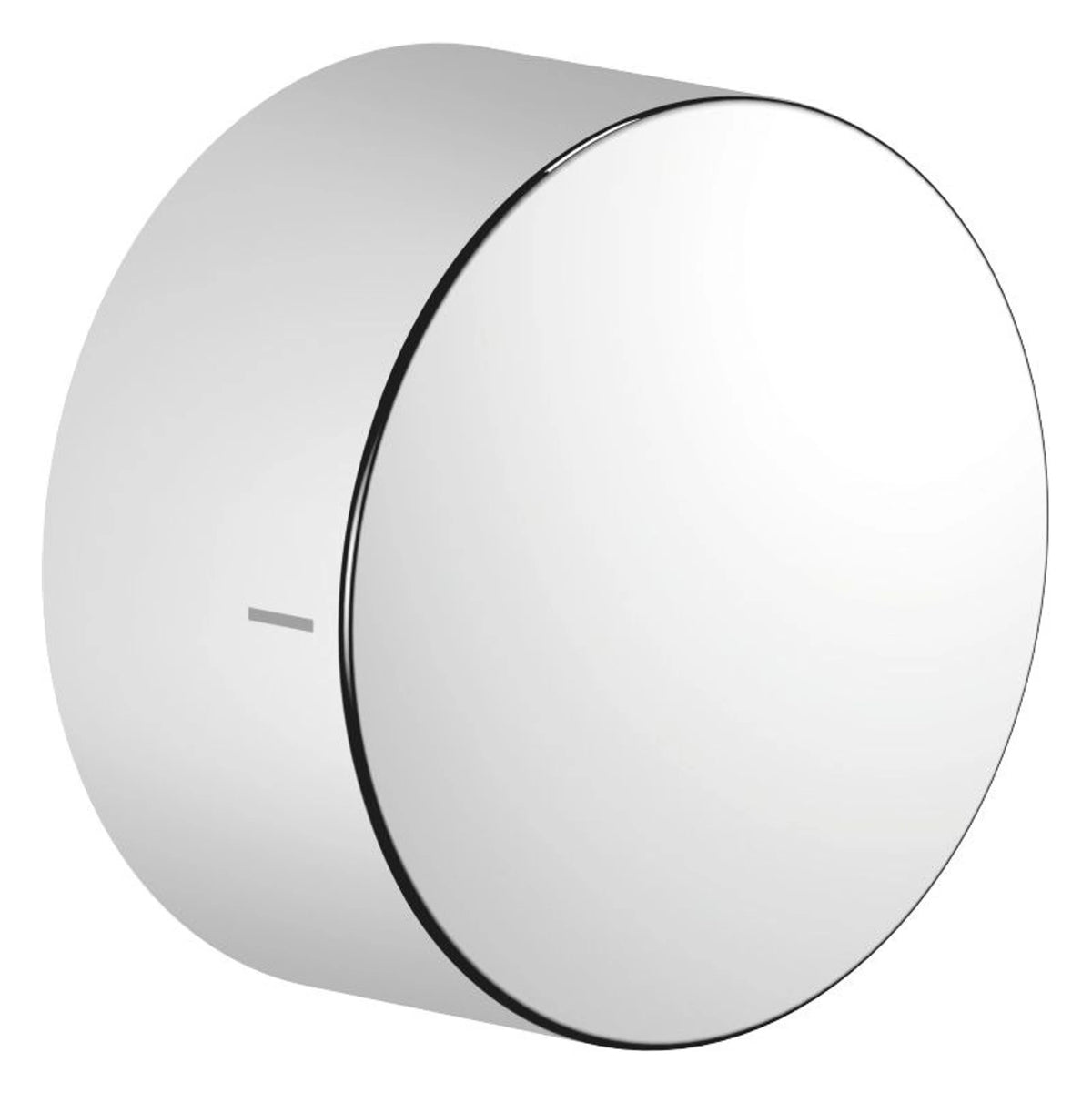 Infälld trevägsomkopplare Dornbracht med vred Ø 60 mm Krom