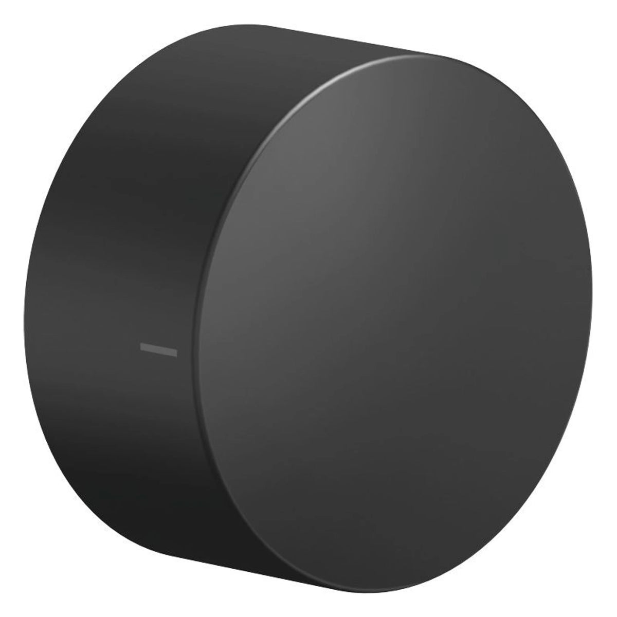 Infälld trevägsomkopplare Dornbracht med vred Ø 60 mm Matt Svart