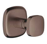 Infälld tvåvägsomkastare Dornbracht COYA med kvadratiskt grepp Borstad Dark Bronze