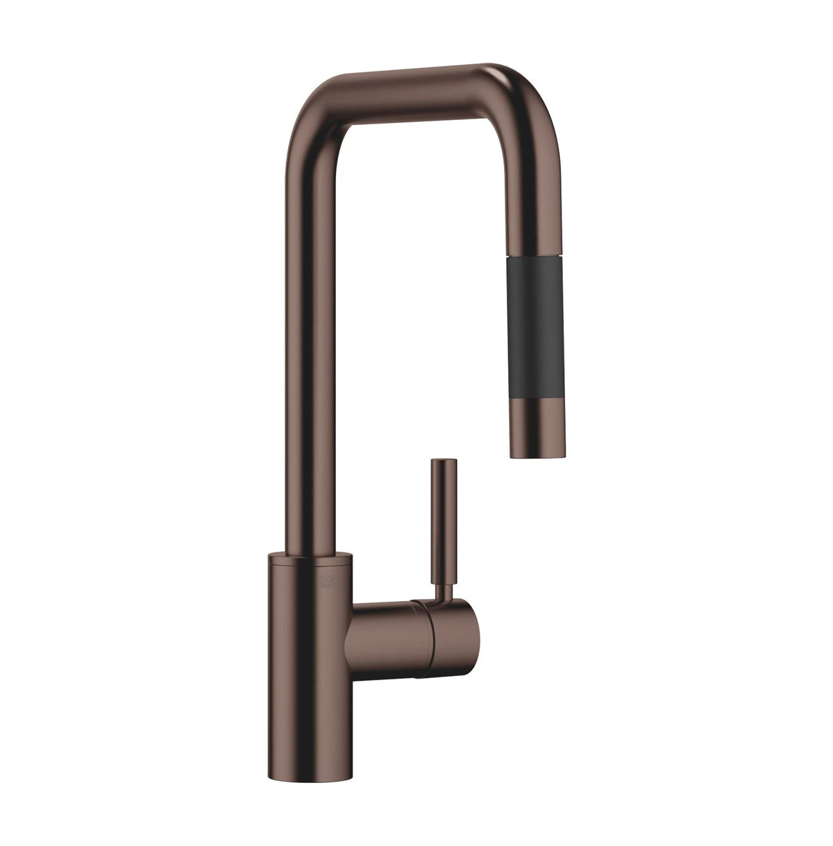 Köksblandare Dornbracht META SQUARE Pull-down med duschfunktion Borstad Dark Bronze