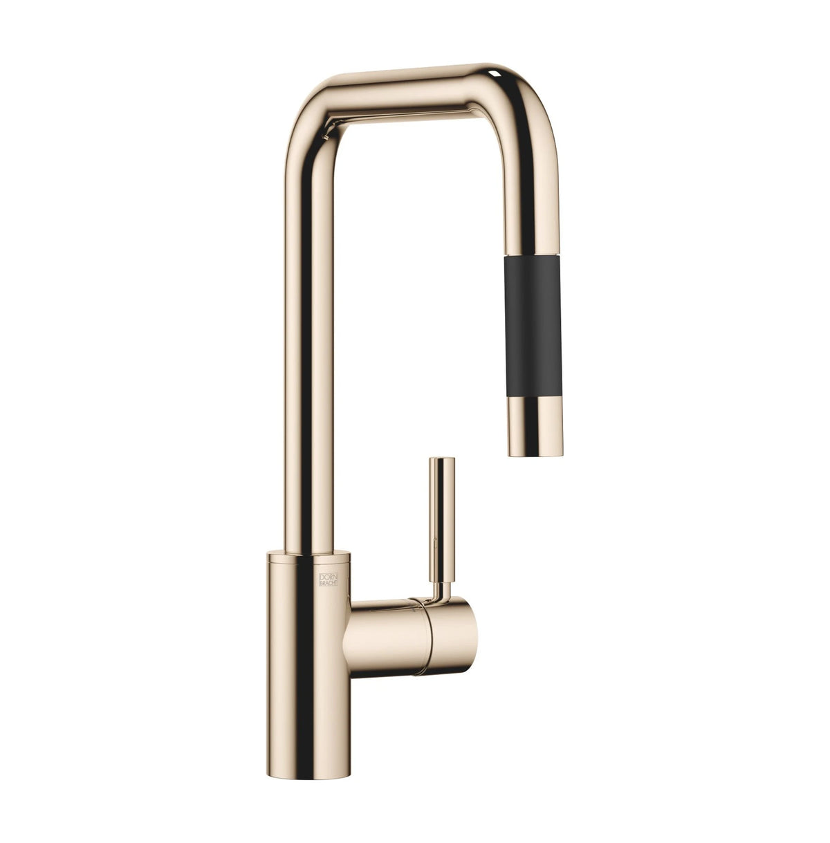 Köksblandare Dornbracht META SQUARE Pull-down med duschfunktion Champagne