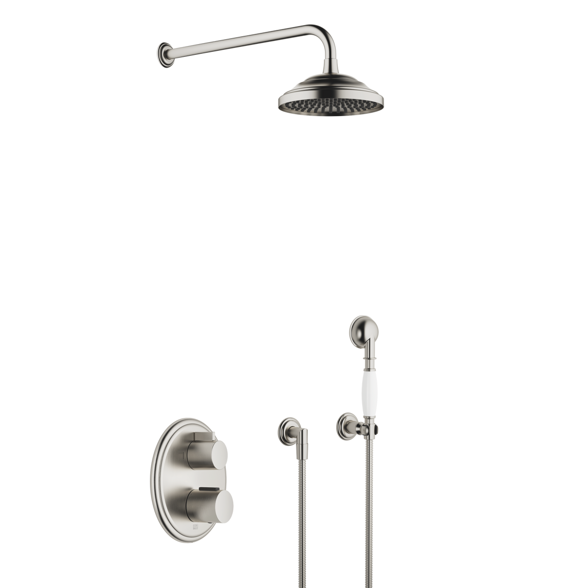 Takduschset Dornbracht MADISON Borstad Platina