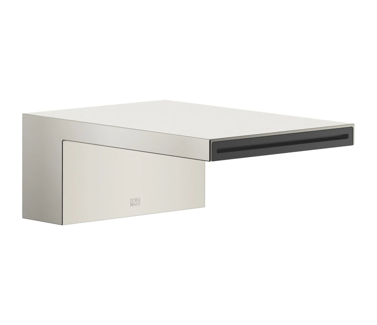 Dornbracht MEM vattenfallspip för bänk/karkant Borstad Platina
