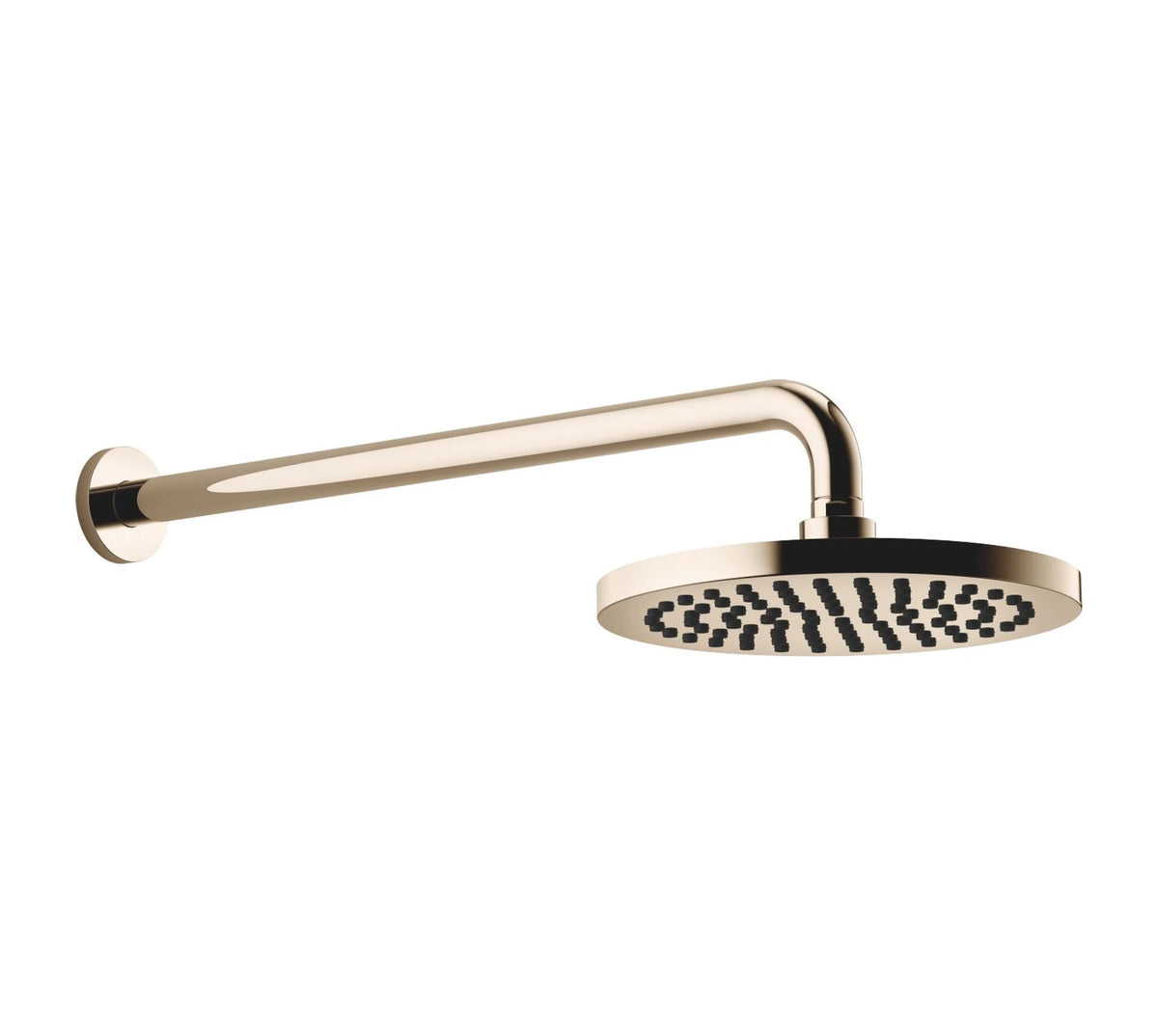 Regndusch Dornbracht 220 mm väggmontering FlowReduce Champagne