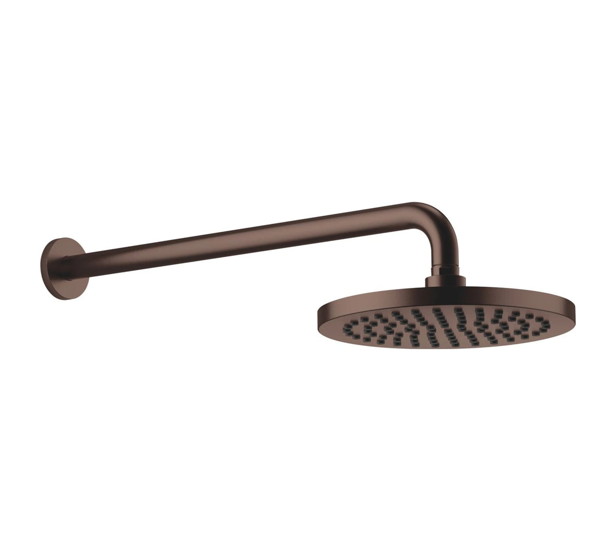 Regndusch Dornbracht 220 mm väggmontering plast Borstad Dark Bronze