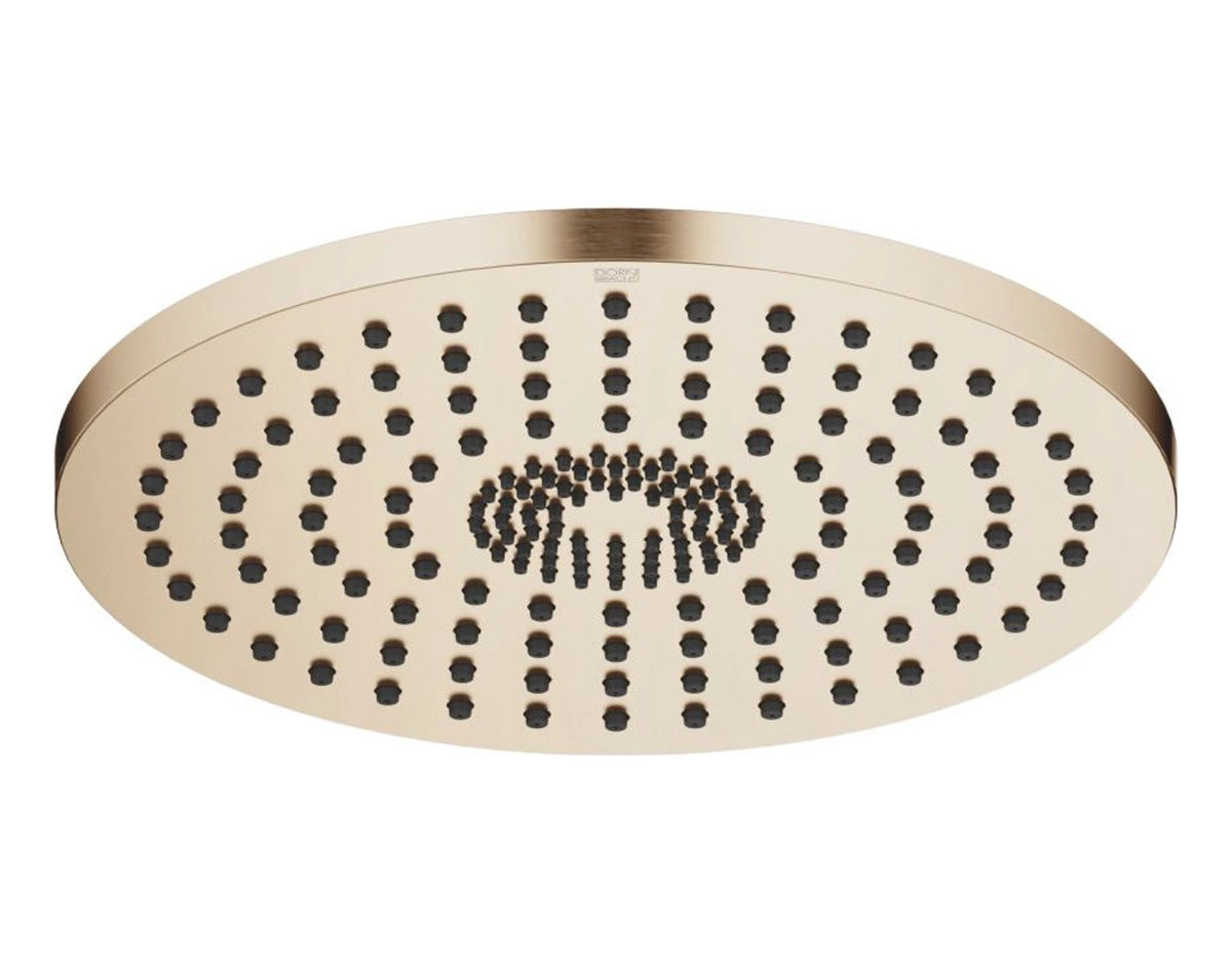 Regndusch Dornbracht 300 mm för innertak Borstad Champagne