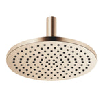 Regndusch Dornbracht 300 mm för innertak med täckbricka Ø 60 mm Borstad Champagne