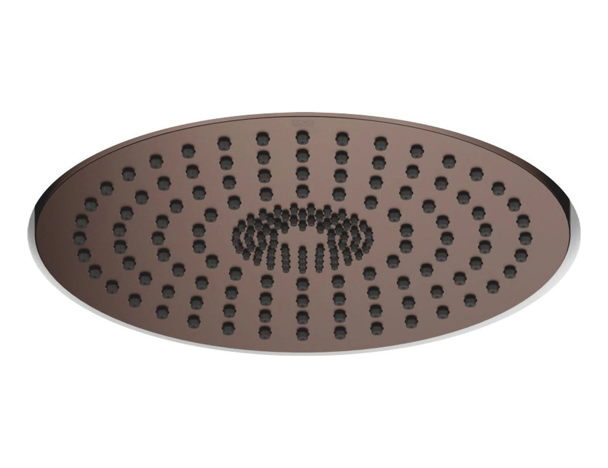 Regndusch Dornbracht 300 mm manuell styrning Borstad Dark Bronze