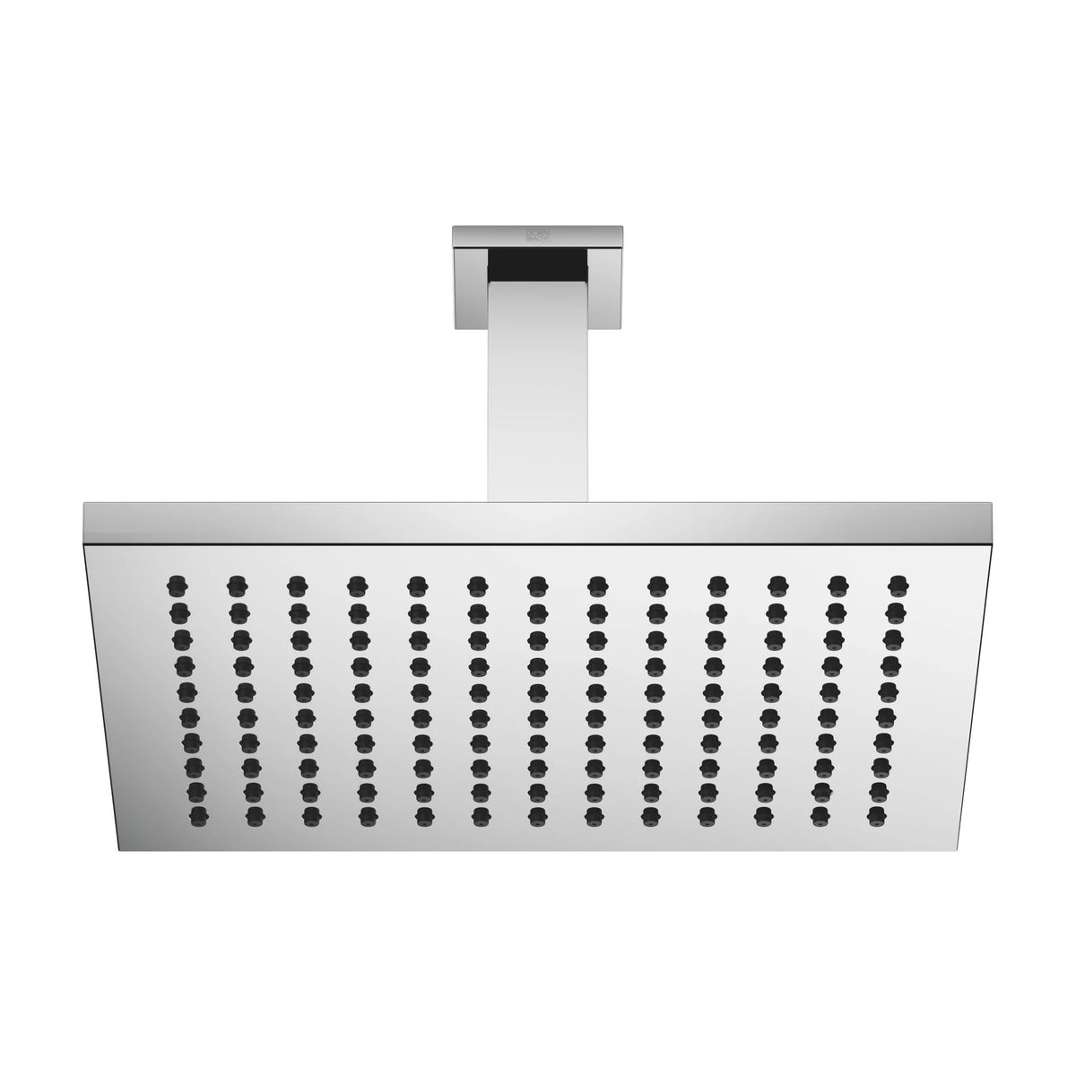 Regndusch Dornbracht 300x240 mm för innertak med täckbricka 60x60 mm Krom