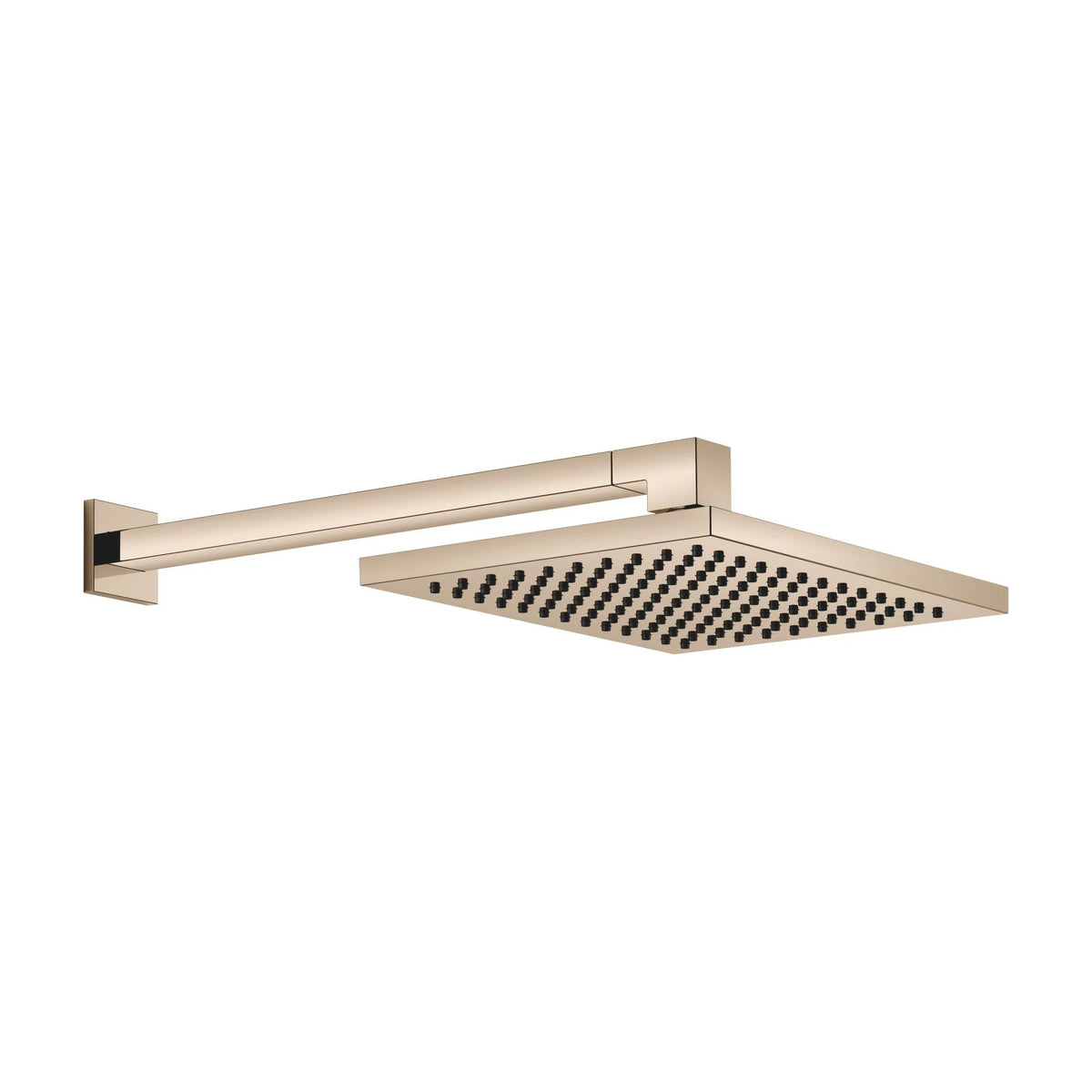 Regndusch Dornbracht 300x240 mm väggmontering FlowReduce Champagne