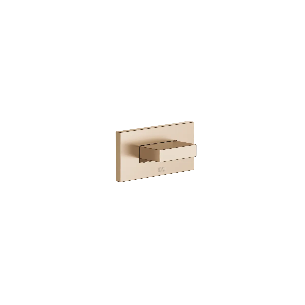 Sidodusch Dornbracht WATER CURVE Borstad Champagne