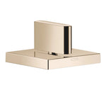 Sidoventil Dornbracht CL.1 för kallvatten, täckbricka 60 x 60 mm Champagne