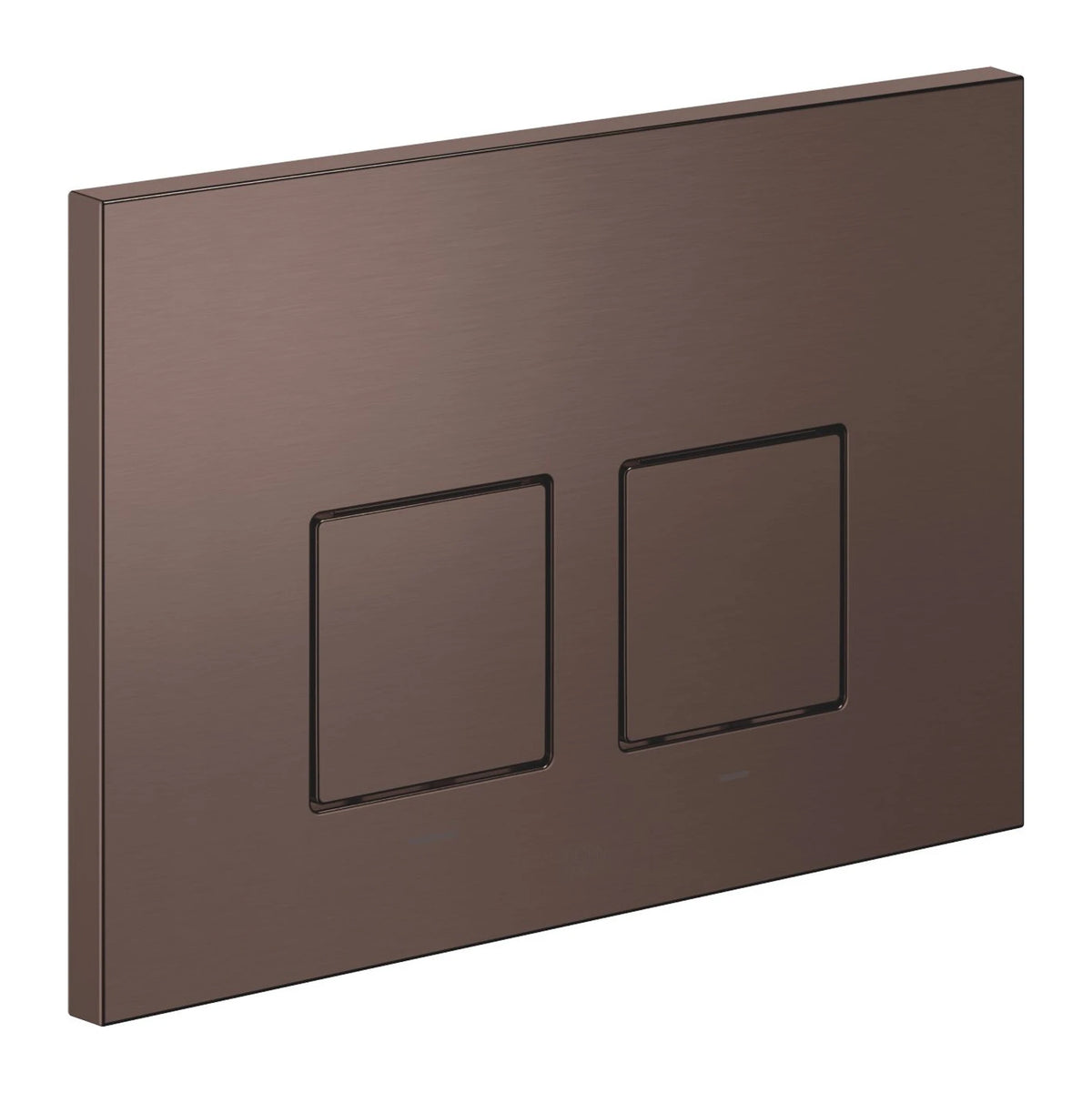 Spolknapp Dornbracht GEBERIT kantig Borstad Dark Bronze