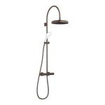 Dornbracht takdusch COYA med termostat 300 mm Borstad Dark Bronze