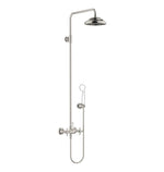 Dornbracht takdusch MADISON med blandare 200 mm Platina